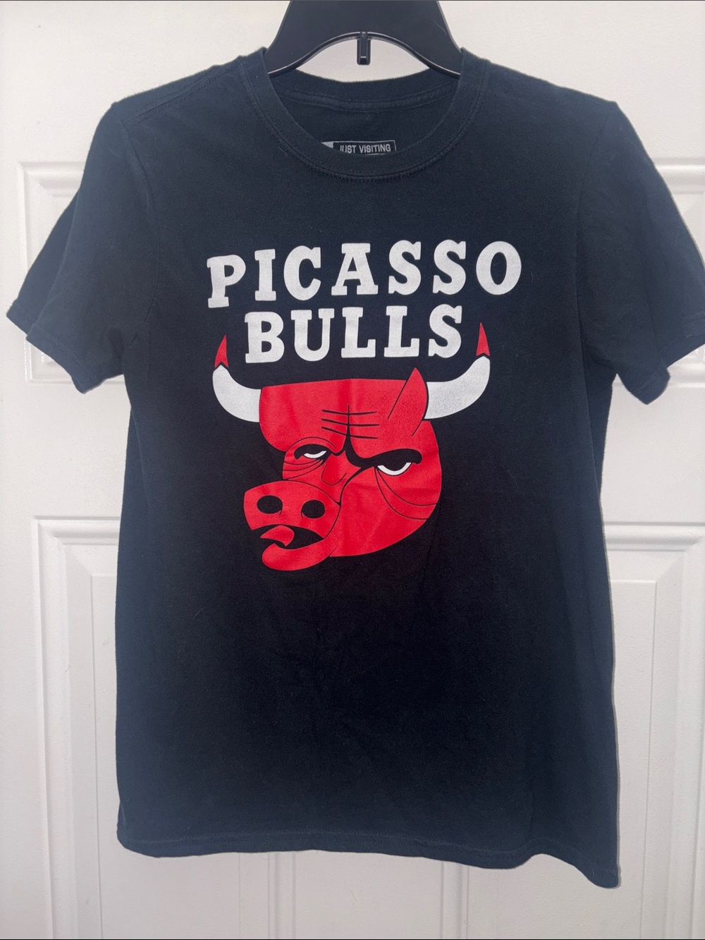 Just Visiting “Picasso Bulls” Graphic Tee